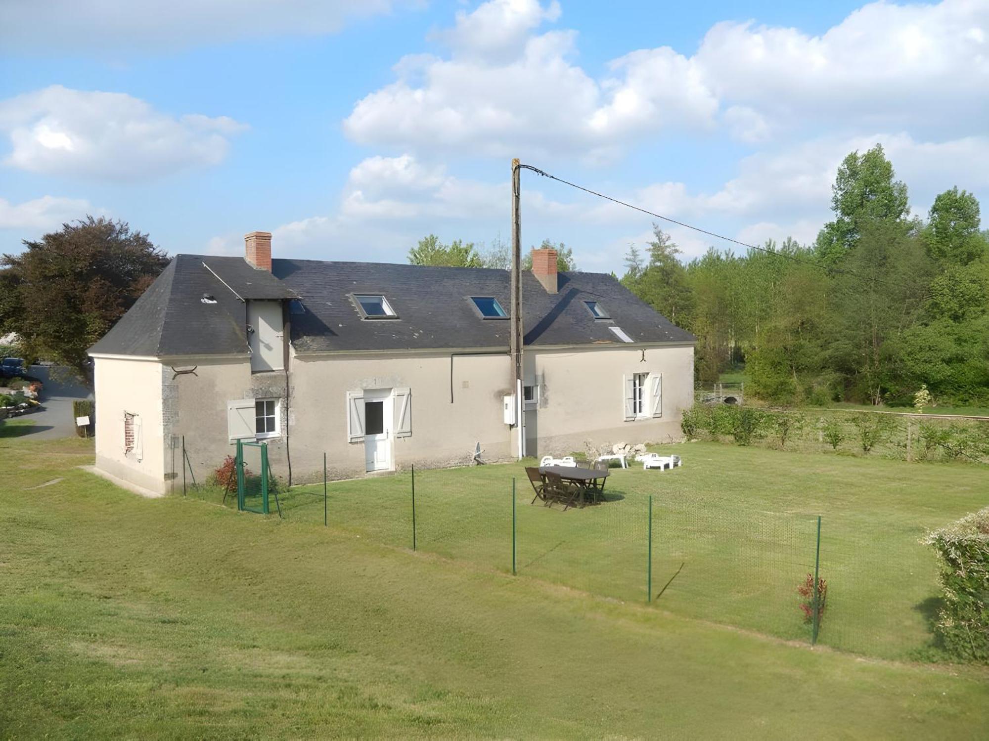 Vila La Chapelle - Campagne - 8Pers - Reve Au Mans Thoree-les-Pins Exteriér fotografie